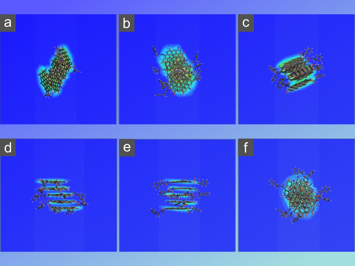 Chemical structure models of different types of carbon dots